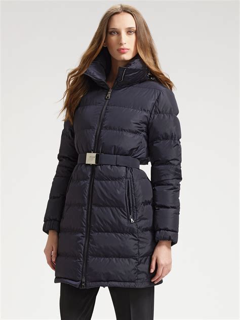 prada blazer coat|Prada women's down coat.